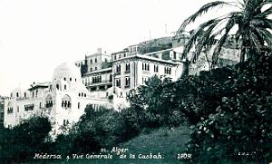 Alger - Medersa - Vue de la Casbah - 1909